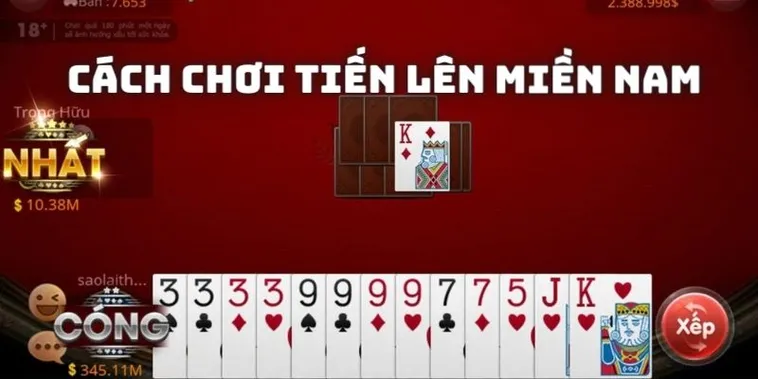 Bí Kíp Chơi Tiến Lên Miền Nam BY88 Thắng Lớn Mỗi Ngày